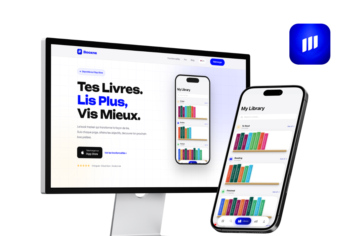 Booxne, Book Tracker iOS